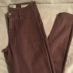 Pacsun mauve jeans size 27